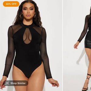 MYA mock neck body suit